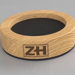 Wooden stand for Barista espresso tamper, Coffee wooden tamper stand, Coffee lover gift