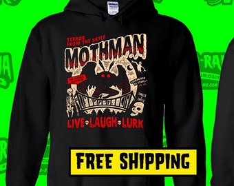 Mothman Pullover Hoodie