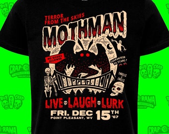 Mothman Spooky Show T-Shirt