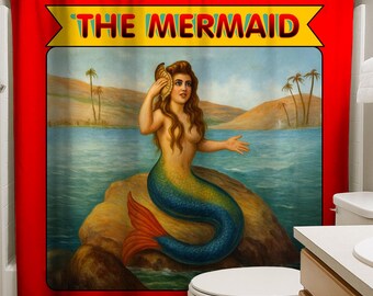 The Mermaid Shower Curtain