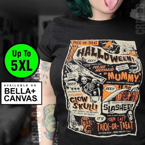 Vintage Retro Halloween T-Shirt