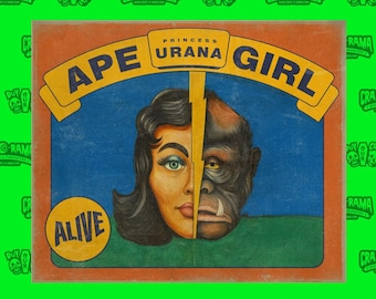 Sideshow Banner - Urana Ape Girl