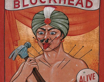 Sideshow Banner - Blockhead