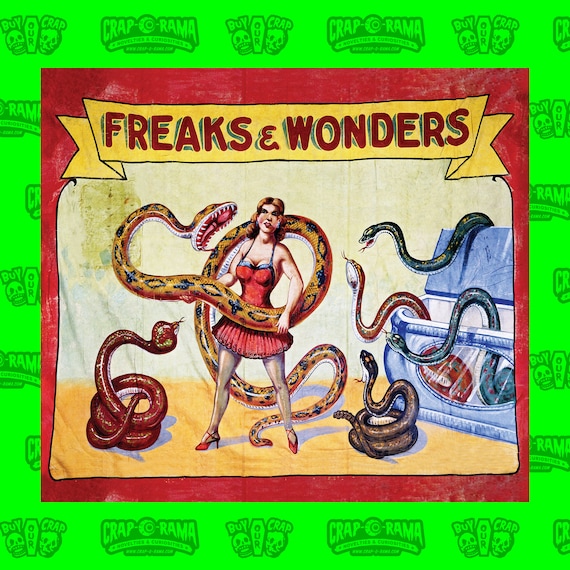 Sideshow Banner - Freaks and Wonders - Etsy