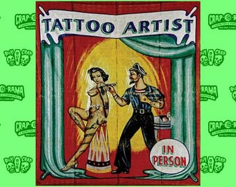 Sideshow Banner - Tattoo Artist