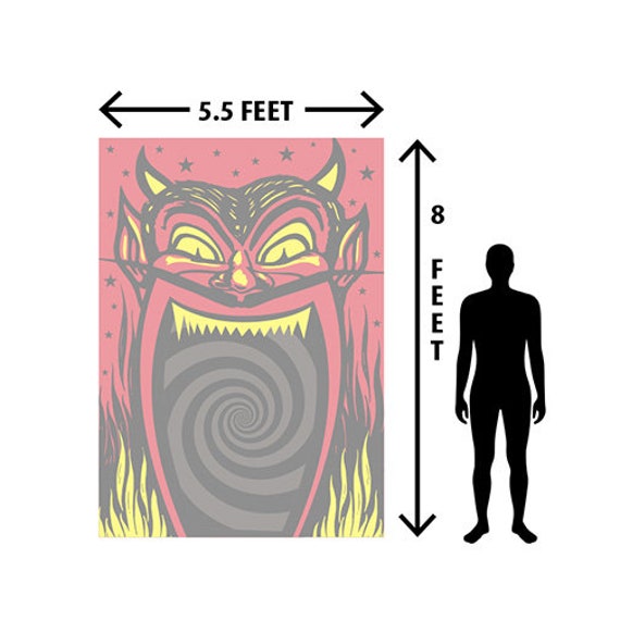 Devil Head Doorway Entrance - Etsy