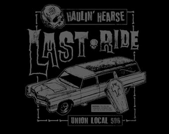 Last Ride Hearse T-Shirt