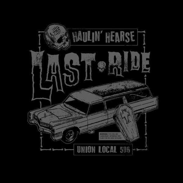 Last Ride Hearse T-Shirt