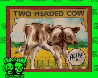 Sideshow Banner - Two Headed Cow