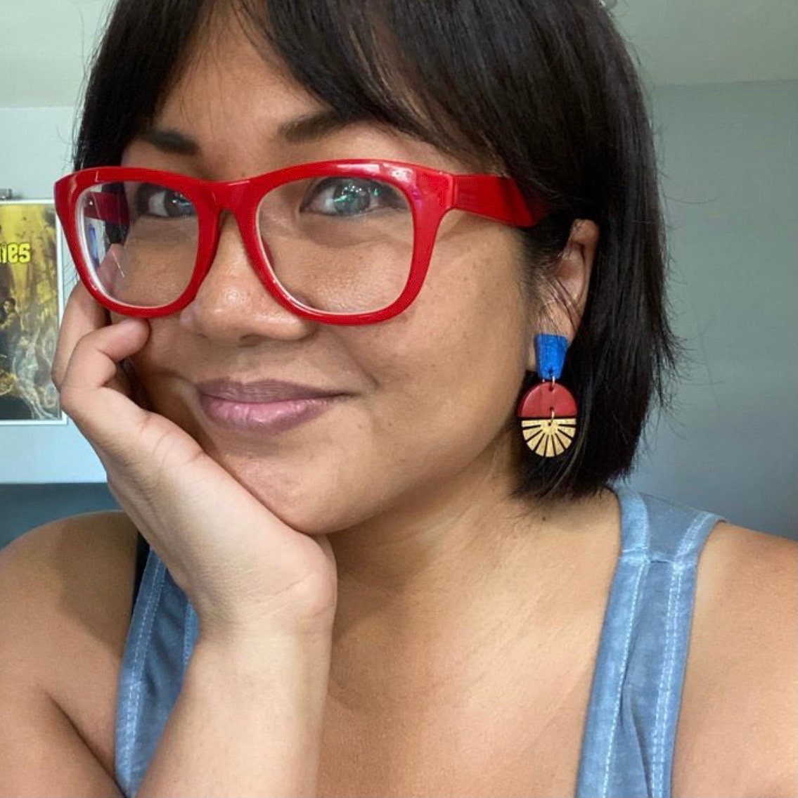Philippines X Pinoy X Filipino X Unique Earrings X Wonder Woman X Darna