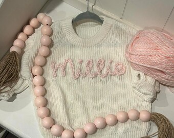 Personalized Sweater (cotton) - Name/Script