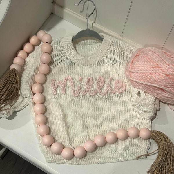 Personalized Sweater (cotton) - Name/Script