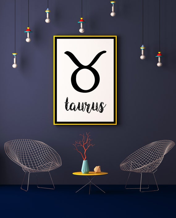 Astrology Gift Poster Star Sign Unframed Pisces Print Zodiac Constellation