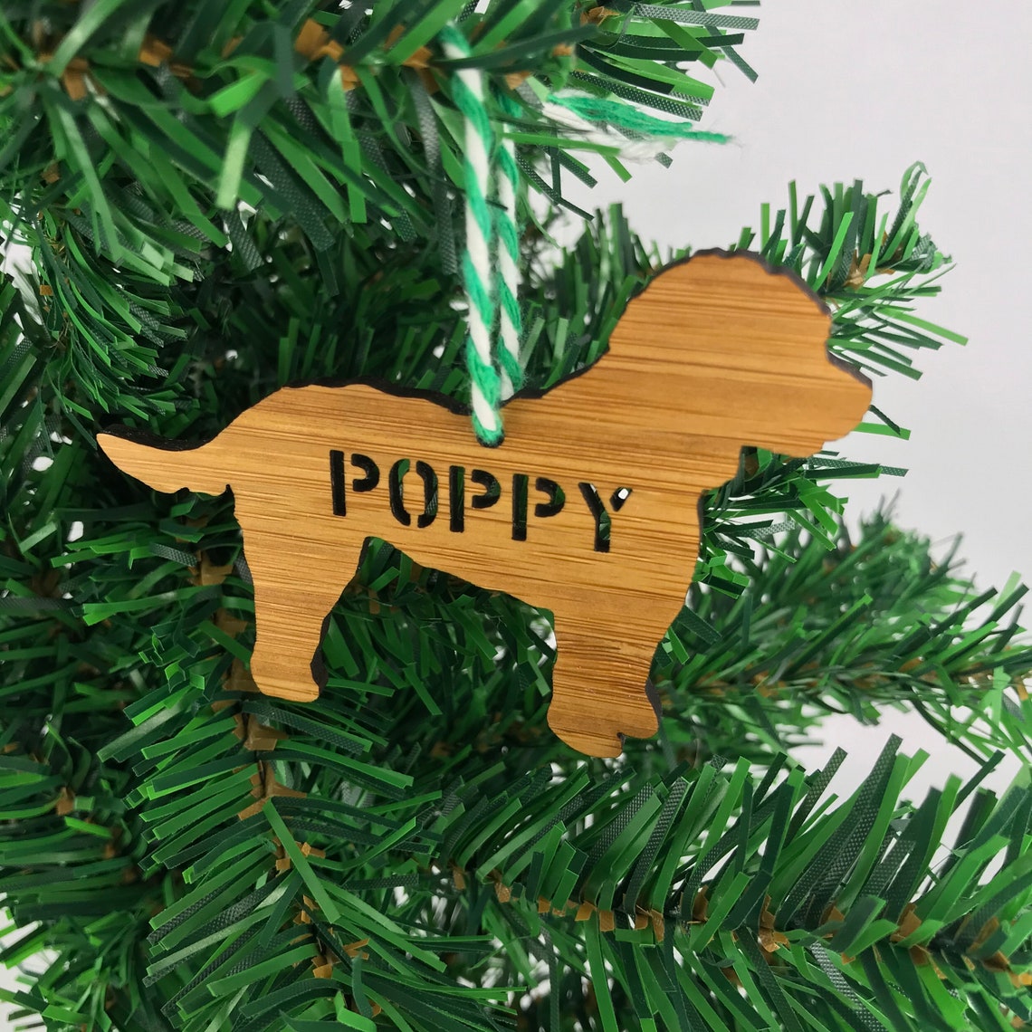 Personalised Dog Christmas Decorations Etsy