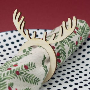 Christmas, Festive, Reindeer Napkin Ring