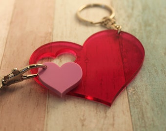 Piece Of My Heart Keyring
