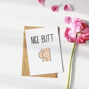 Nice Butt Valentines Card