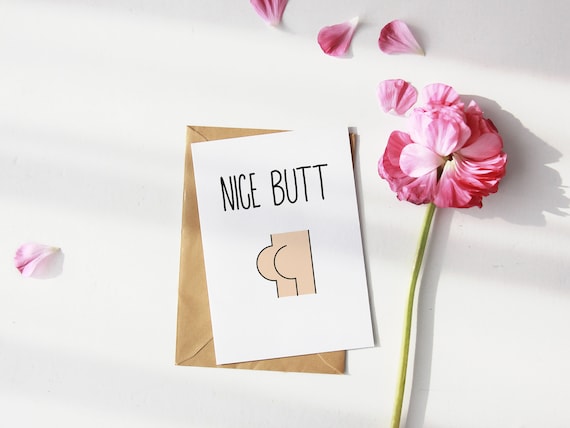 Nice Butt Valentines Card