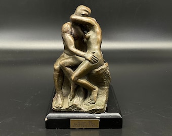 Der Kuss-1889 Reproduktion in Bronze nach dem Original von Rodin
