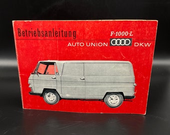 Betriebsanleitung Auto Union DKW F-1000-L