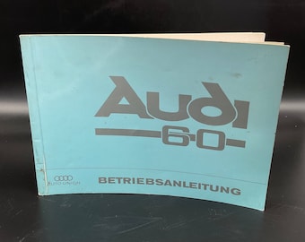 Betriebsanleitung Audi 60