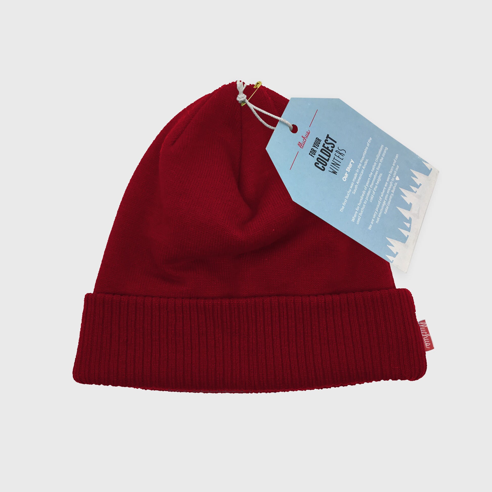 Dark Red Beanie | Etsy Hong Kong