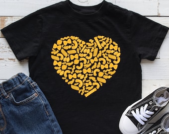 Pasta Vectors Heart Kids Shirt, Pasta Youth Shirt, Pasta Lover Gift, Infant, Hoodie