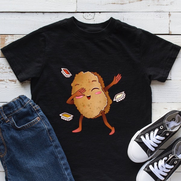 Dabbing Chicken Nugget Shirt, Chicken Nugget Youth Shirt, Chicken Nugget Lover Gift, Infant, Hoodie