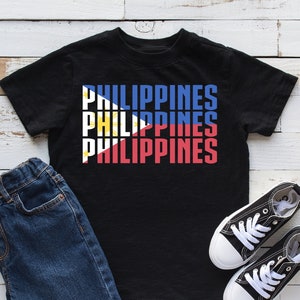 Philippines Kids Shirt, Filipino Pride Youth Shirt, Filipino Pinoy Kid Gift, Bodysuit, Infant, Hoodie