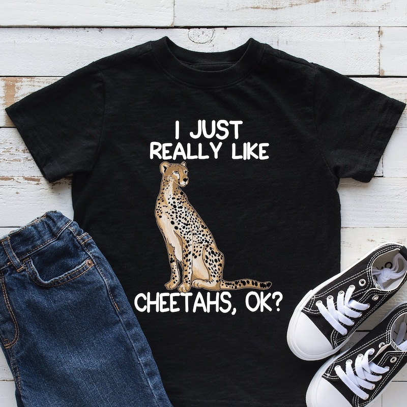 BOYS' SHORT SLEEVE SHIRT SKY CHEETAH
