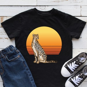 Cheetah Sun Kids Shirt, Cheetah Youth Shirt, Cheetah Lover Gift, Infant, Hoodie