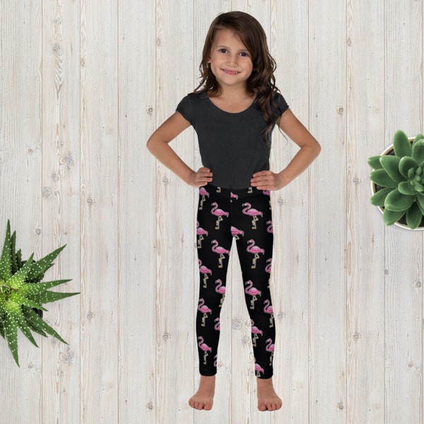 Girls Snowflake Cozy Leggings - Little Snowflake - WHITE