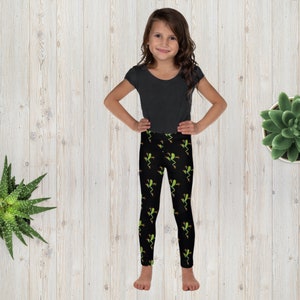 Frog Pattern Leggings, Toddler, Kids Leggings Pattern, Baby Toddler Leggings Pattern, Baby Girl Leggings, Gift, Frog Lover Gift