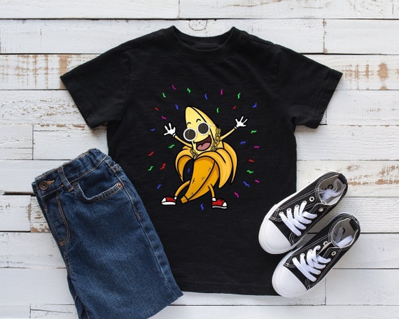 Cool Banana Kids Shirt, Banana Youth Shirt, Banana Gift, Bodysuit