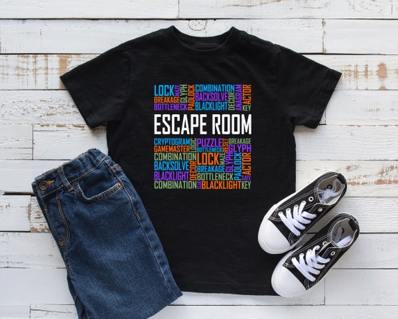 Escape Room T Shirt - Escape Room Enthusiast Escape Room T Shirt - Escape Room Enthusiast