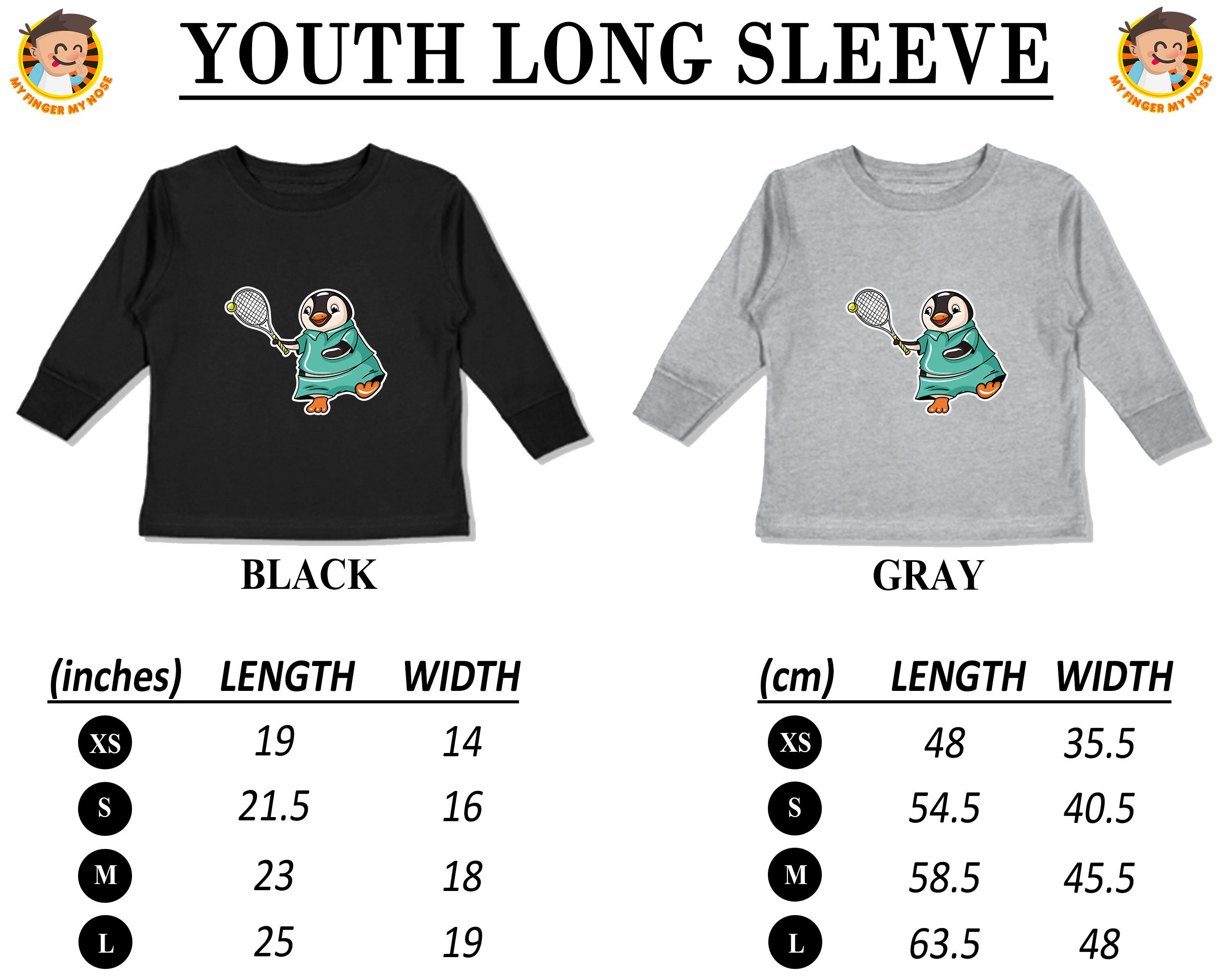 Penguin Tennis Kids Shirt Penguin Youth Shirt Tennis Youth Etsy