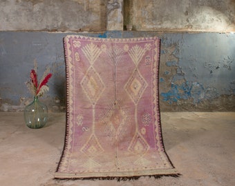 Moroccan Vintage Rug-Home decor,moroccan rug-Vintage Rug-Berbrer Rug