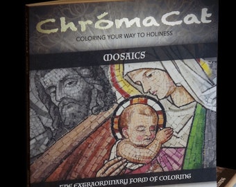 ChromaCat Coloring Book - MOSAICS