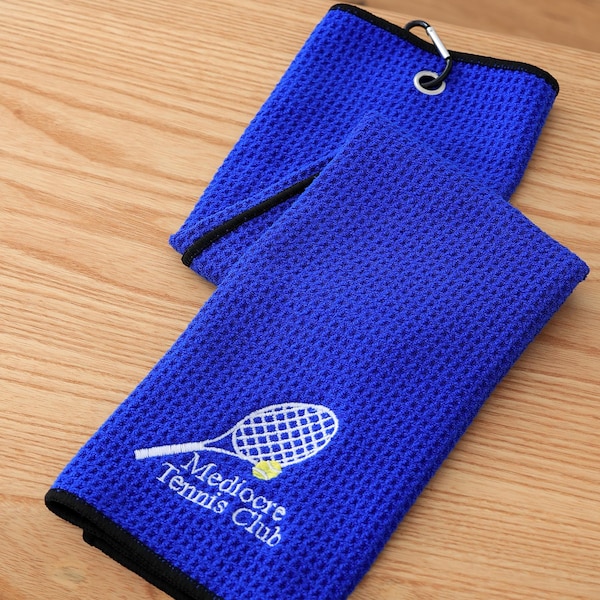 Personalized Towel, Tennis Towel, Personalized Gift, Tennis Mom Gift, Birthday Gift, Tennis Lover Gift, Embroidered Towel 25061101
