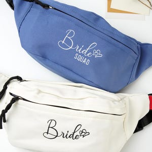 Personalized Belt Bag, Bride Squad Bag, Crossbody Bag, Bachelorette Party Gifts, Fanny Packs for Girls Trip, Bags for Bridesmaid 25071402