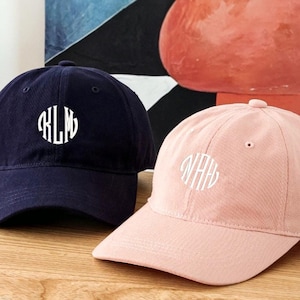 Gorras con iniciales personalizadas, gorra con nombre bordado, gorras con monograma, gorra personalizada para papá, gorras con monograma para niñas, regalos para amigos 24081501