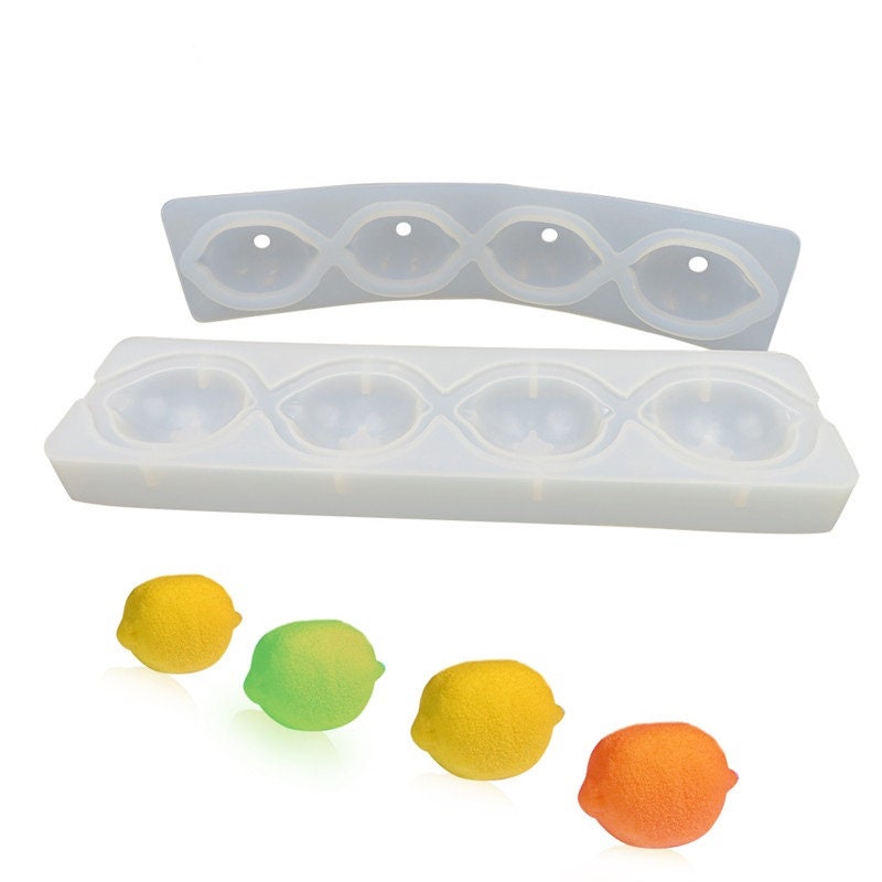 Fruit Silicone Mold 3D Apple Pear Lemon Cherry Mold Fruit Silicone Mold 3D Apple Pear Lemon Cherry Mold