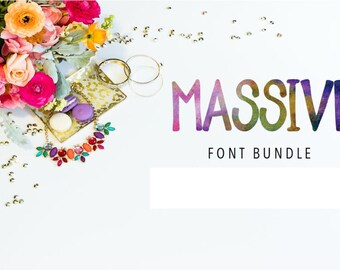 Fonts Digital, MASSIVE Font, Bundle Font, MASSIVE Font Bundle download, MASSIVE Font Bundle, Summertime Bundle calligraphy, font Cricut font