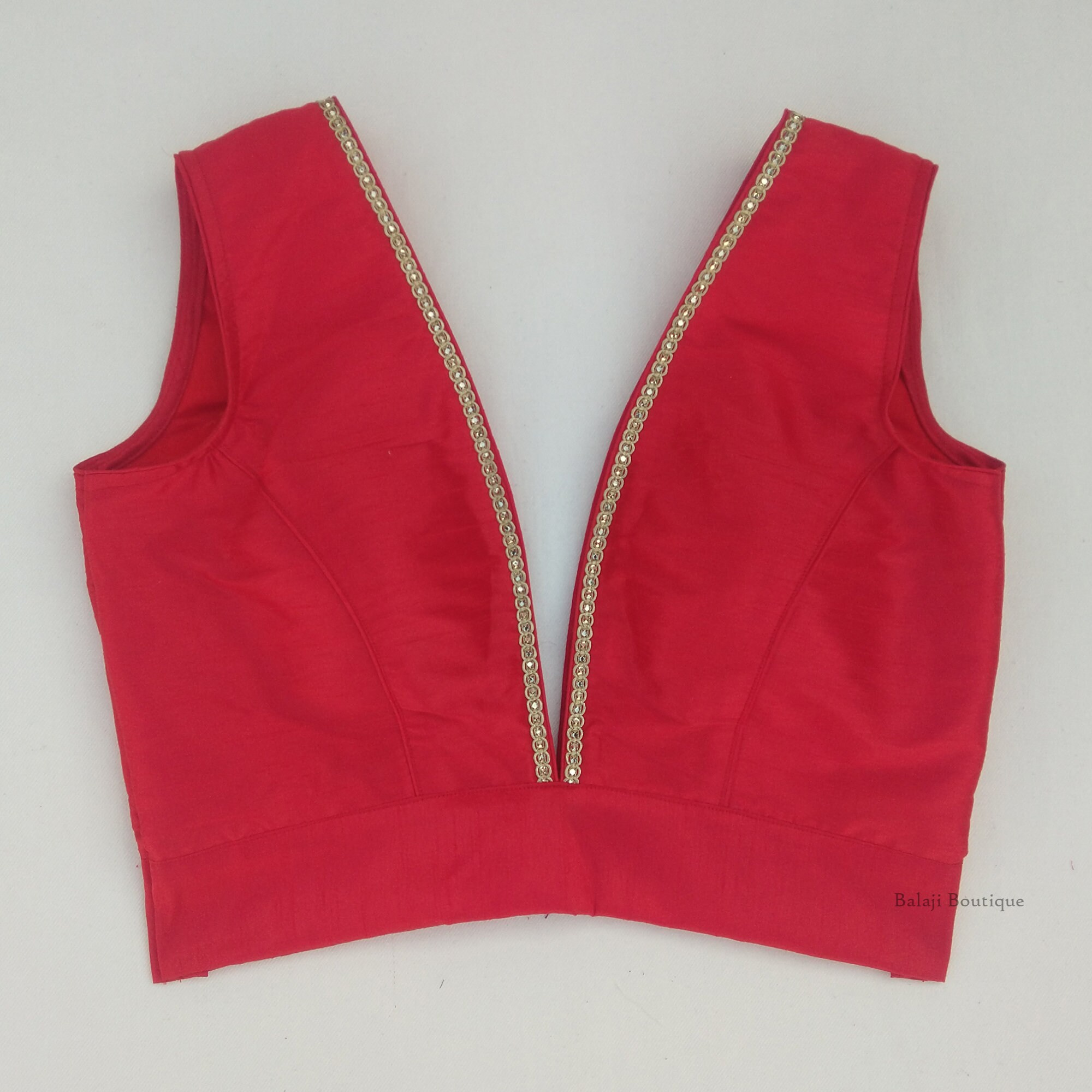 Hot Red Saree Blouse Made to Order Saree Blouse Fancy Saree Etsy