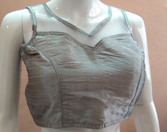 Made To Order Saree Blouse Designer Crop Top