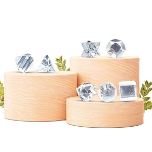 7 Pcs Platonic Solid Set Sacred Geometry Chakra Stone Merlin Geometry Healing Crystals Sacred Geometry Set Seven Stone Set Platonic solids