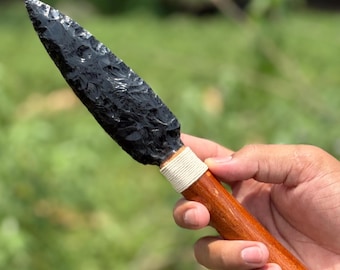 黒曜石ガラスナイフ：手作りの儀式用祭壇装飾、10インチ - Etsy 日本