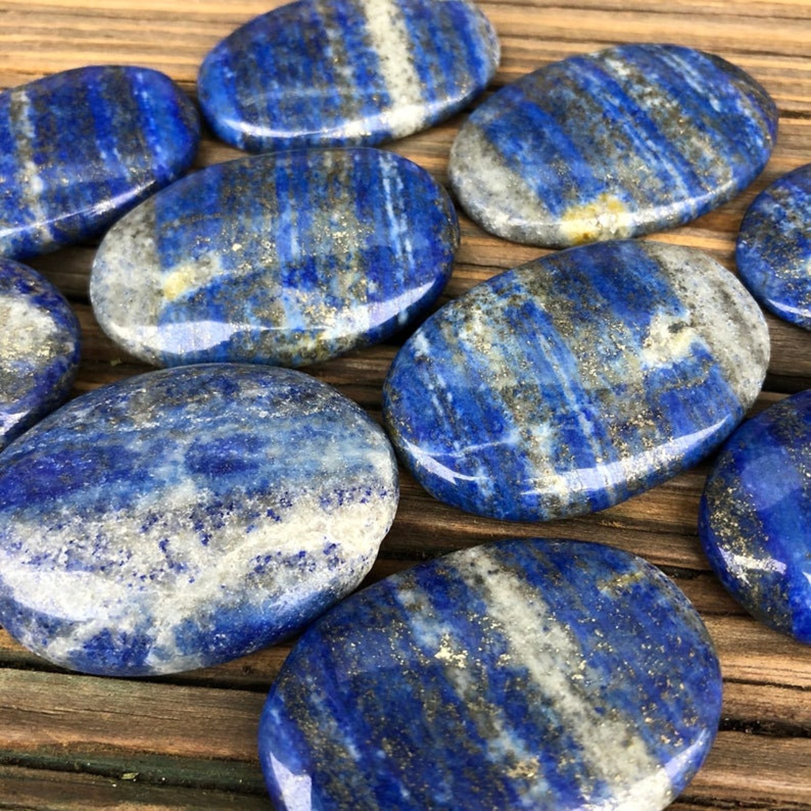 Bulk Wholesale Lapis Lazuli Palm Stone Crystal Palm Stones - Etsy