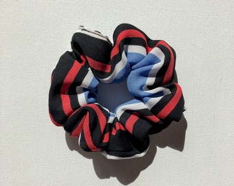 Scrunchie gestreift, retro, vintage, 70er | Haargummi für Damen | Zopfgummi | handmade