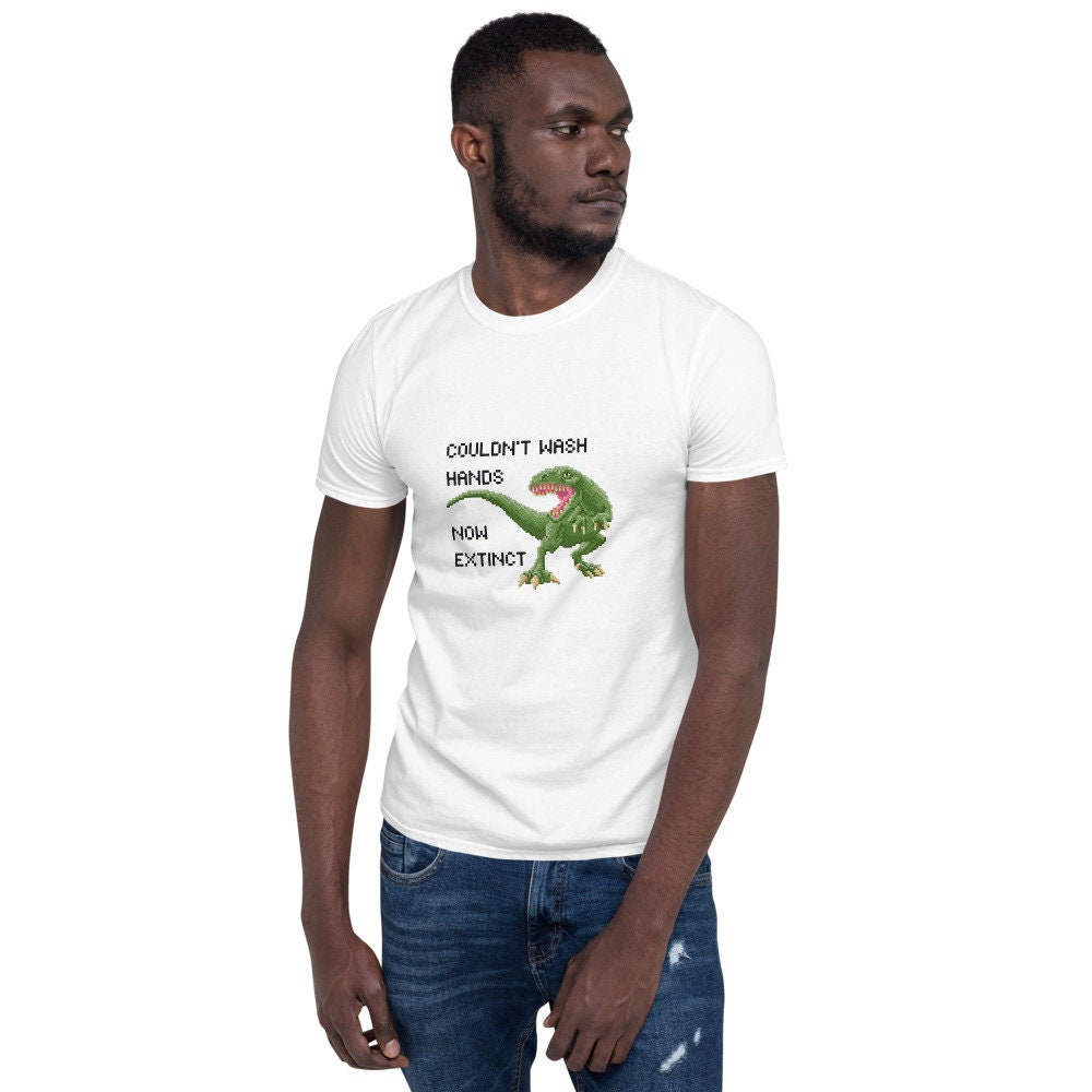 T-Rex Now Extinct Unisex T-Shirt S to 3XL White | Etsy